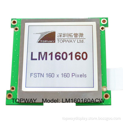 160*160 Dots Ultra High Contrast Display LCD Module